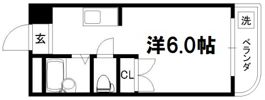 ダイバーシティ同志社の間取り画像