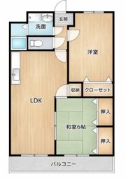 フレンドリーハイツの間取り画像