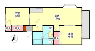サンモールKの間取り画像