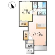 フィオリスタ アンジェラの間取り画像