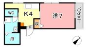 ビュー倉敷の間取り画像
