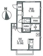 フィカーサSの間取り画像