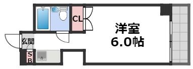 シャトーかもめの間取り画像