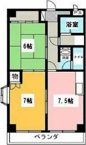 マンションブランの間取り画像
