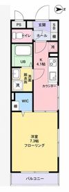 ヴィラルミエールの間取り画像