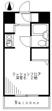 大裕ハイツの間取り画像