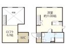 プリマガーデン岡山 弐番館の間取り画像