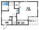 HCフラッツ須磨関守の間取り画像