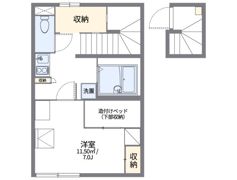 レオパレスボナールの間取り画像