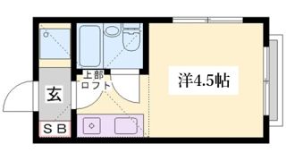上沢ハイツの間取り画像