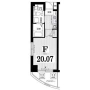グリフィン横浜・桜木町の間取り画像