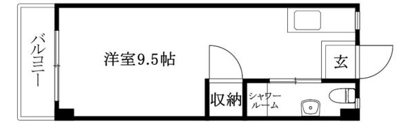 第6グリーンハイツの間取り画像