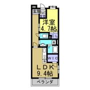 キャッスル常滑 東棟の間取り画像