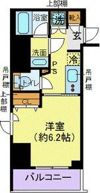クレイシア五反田駅前の間取り画像