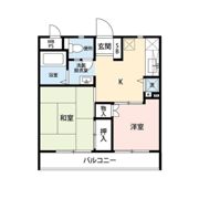 メゾン小倉の間取り画像