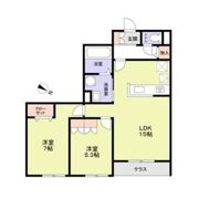 ハイテラス千里山の間取り画像