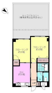 エビス東ハイツ第2の間取り画像