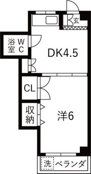 第10プロスパー城山の間取り画像