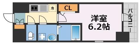 エスリード阿波座プライムコートの間取り画像