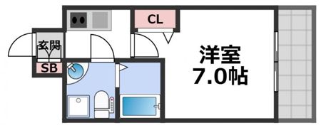 セレニテ上町台の間取り画像