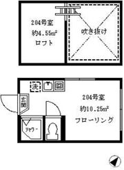 フェリスフルートの間取り画像