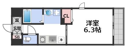 シェモア桜川の間取り画像