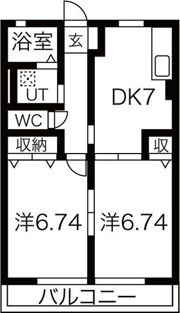 セ・レユニールの間取り画像