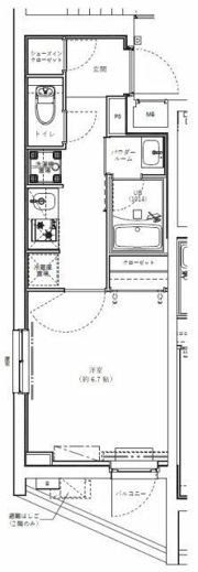 GENOVIA学芸大学の間取り画像