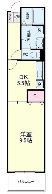 レイクビレッジⅢの間取り画像