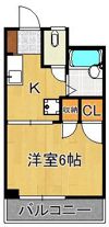 ゆにはコーポかなだの間取り画像