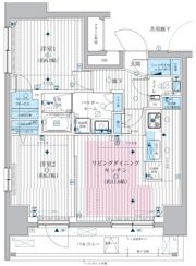 メインステージ新御徒町の間取り画像