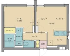 レヴァンテ都立大学の間取り画像