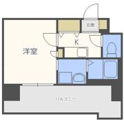 LUXE難波EASTの間取り画像