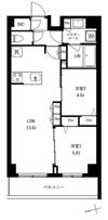 アーバンパーク船堀Ⅱの間取り画像