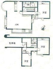 JLBグランエクリュ明大前Ⅲの間取り画像