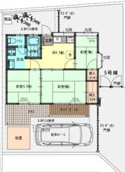 秦 貸家の間取り画像