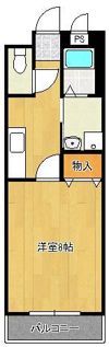 ミーナ清水の間取り画像