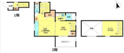 成田西2丁目賃貸併用住宅の間取り画像