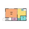 ハイツ米山の間取り画像
