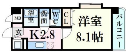 Marionette XVIの間取り画像