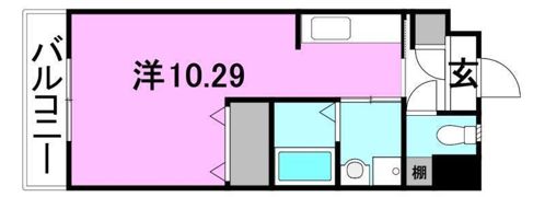 コンフォート25の間取り画像