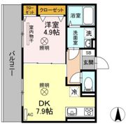 アルシオネ岡山駅西の間取り画像