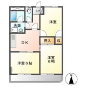 アーバンヒルズミヤギAの間取り画像