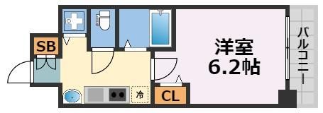 プレサンス本町ジョイスの間取り画像