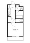 日章ハイムの間取り画像