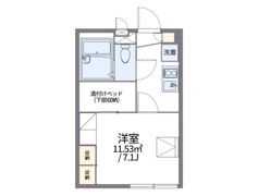 レオパレスプレミールの間取り画像