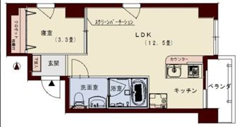 コリドール リブの間取り画像