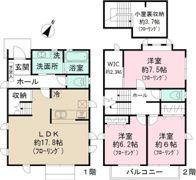 喜多見9丁目戸建 Bの間取り画像