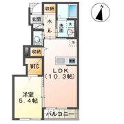 NFコーポ1号館の間取り画像