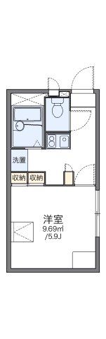 レオパレス小路Ⅱの間取り画像